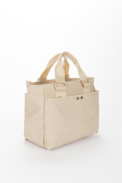 samilon Washable Cream Shoulder Bag and Crossbody Bag