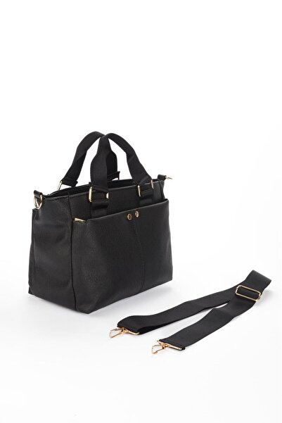 samilon Washable Black Shoulder Bag
