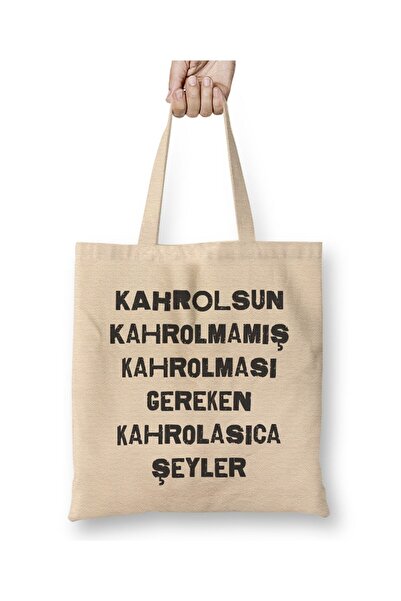 Toyaso Cuvânt amuzant, lucruri care ar trebui să fie făcute, geantă de pânză ...