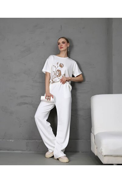 REDMİNA fashion Relaxed Fit Floral Suit