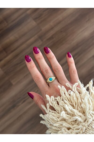 ringbox Gold Turquoise Stone Ring