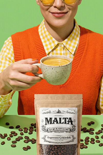 Malta Kurukahvecisi Espresso Çekirdek Kahve - Kolombiya - Özel Seri Usta Seçk...