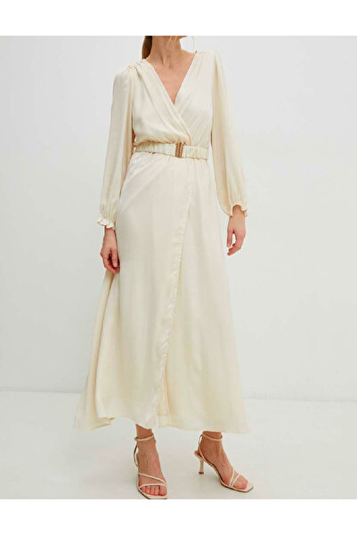 Evendi Long dress, cream