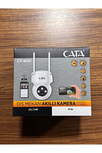 Cata CT-4051 Dış mekan akıllı kamera Ip66
