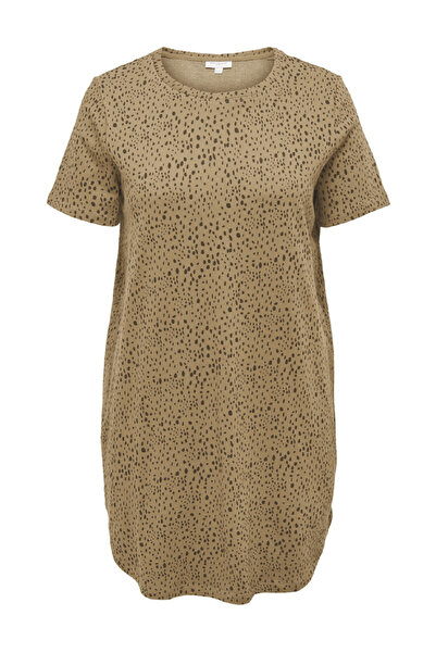 Evendi Short dress, Brown