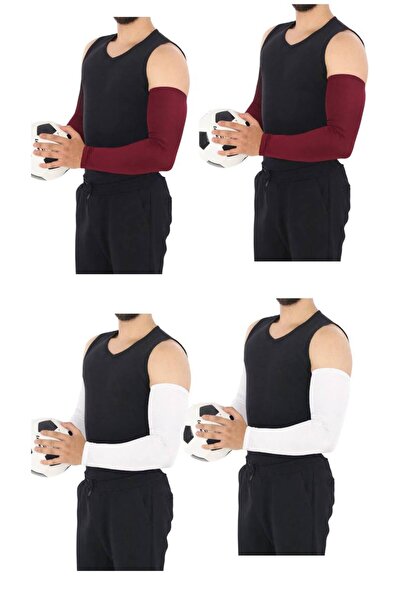 ALDAIYR 4 Pcs Sleeveless Amaçlı Sandy Stretch Fabric Combed Cotton Embroidery...