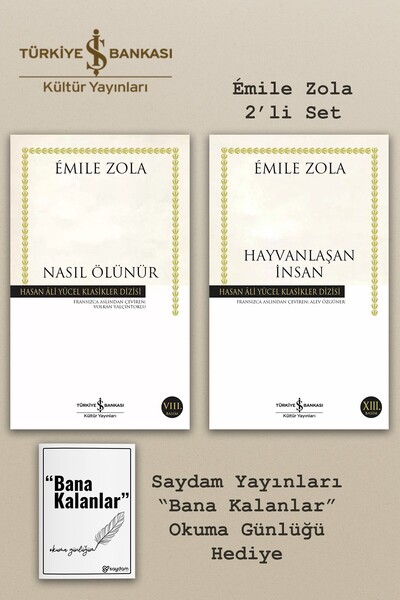 TÜRKİYE İŞ BANKASI KÜLTÜR YAYINLARI Nasıl Ölünür & Hayvanlaşan İnsan - Emile ...