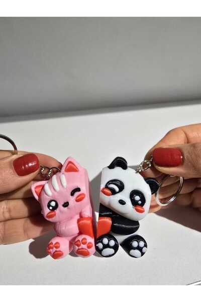 Razmo Magnetic Couple Keychain Set for Lovers, the Most Beautiful Gift, 2-Pie...