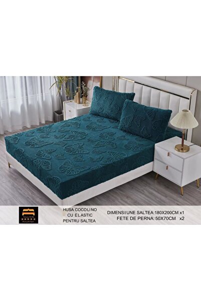 Veluxio Home Cocolino bed cover with elastic + 2 pillowcases – premium, soft ...