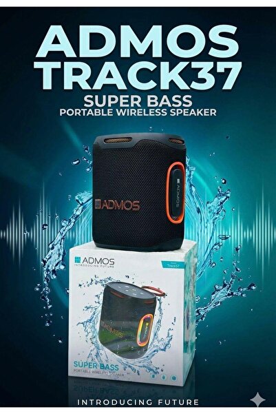 ADMOS مكبر صوت لاسلكي محمول فائق الجهير