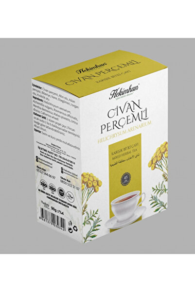 tan organik Lion claw tea with yarrow 45-piece filter bag