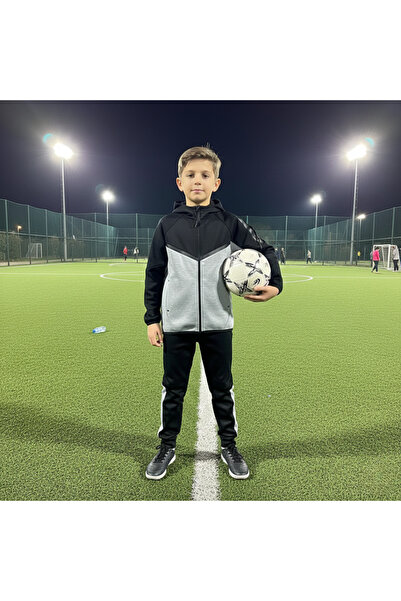 ALYAKİDS Children's Waiter Boy Tracksuit Set Double Face Reflective