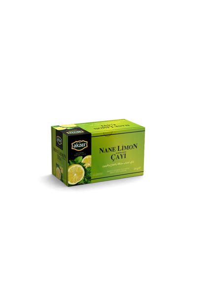 tan organik Mint Lemon Tea 20 Filter Bags