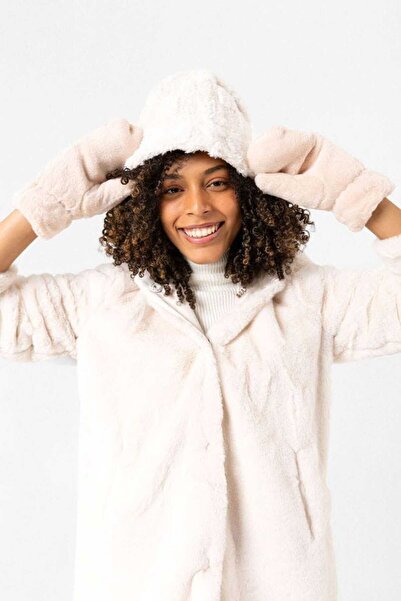 ANBLYs COLLECTION Soft Textured Tessel Plush Gloves