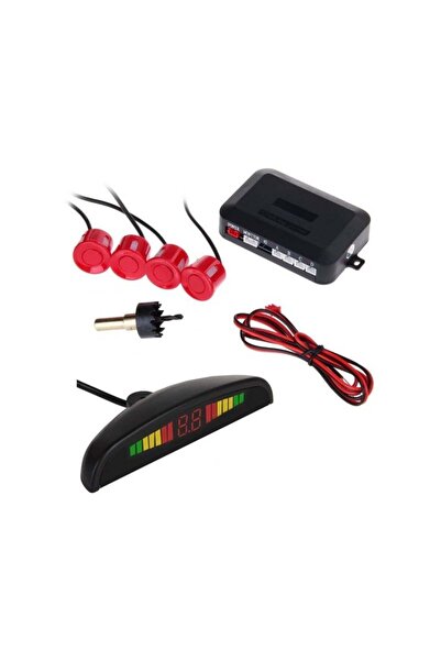 TECHSTAR Set senzori de parcare auto, detector parktronic, afișaj radar, moni...