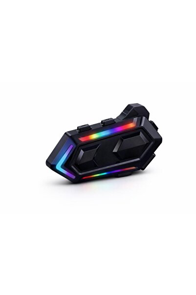 TeknoluxTeknoloji Motosiklet Kask kulaklık Bluetooth Su Geçirmez İntercom RGB...