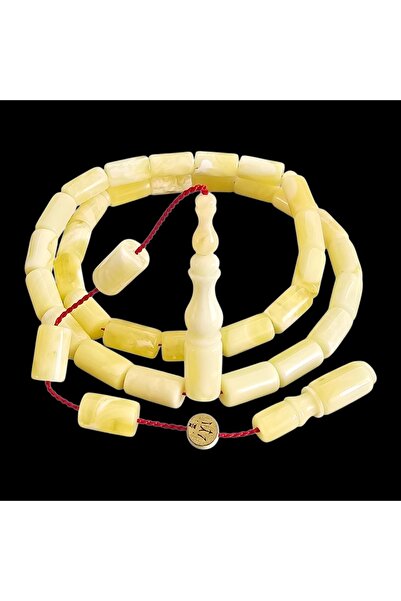 LEBLEBİ TESBİH Abdulqadir Candaş Happy Master Drop Amber Prayer Beads Lt1467