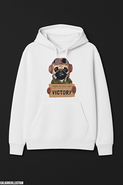 CALKARCOLLECTION سترة (هودي) للجنسين من Dog Lover Club بغطاء رأس