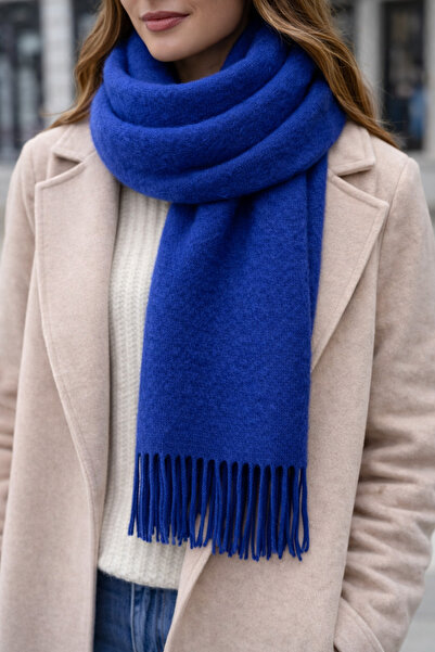 HEDCOLLECTION Kadın Yumuşak Dokulu Kışlık Şal