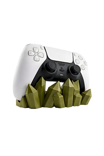 OEM Playstation 5 Controller Holder, Crystal Model, Army Green
