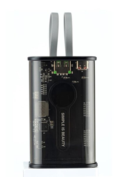 Xo 22.5w Type-c Iphone Uyumlu Çift Kablolu Usb-c 20000 Mah Taşınabilir Şarj A...
