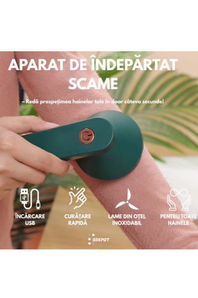 lve Lint remover, for removing loose fabrics, with USB charging, 4-hour batte...