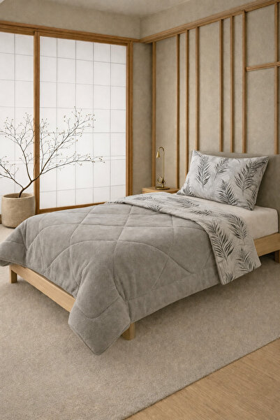 sternen glanz New Velmira Cotton Patterned Double-Sided Wellsoft Single Quilt...