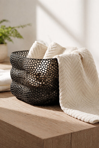 Vescarri Minimal File Tasarımlı Sepet – Çok Amaçlı Dekoratif Sepet