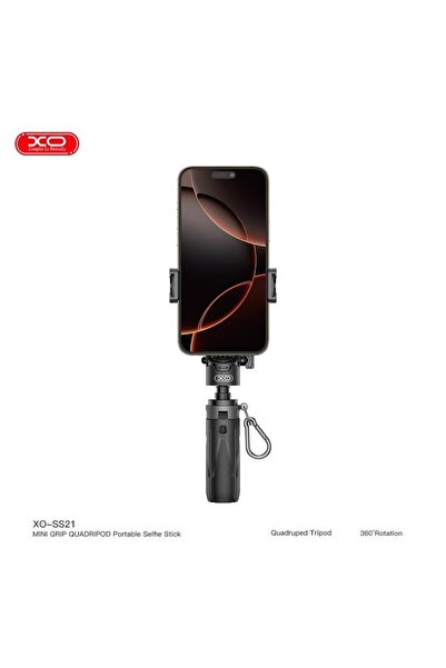 Xo 3 in 1 Taşınabilir Bluetooth Uzaktan Kumandalı Profesyonel Selfie Çubuğu v...