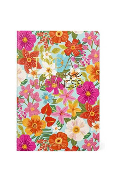 Legami A5NOT0059 OKUL DEFTERİ A5 ÇİZGİLİ FLOWERS