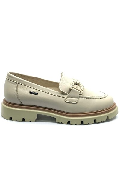 Venüs Lamdin Ортопедични дамски класически обувки от естествена кожа BEIGE