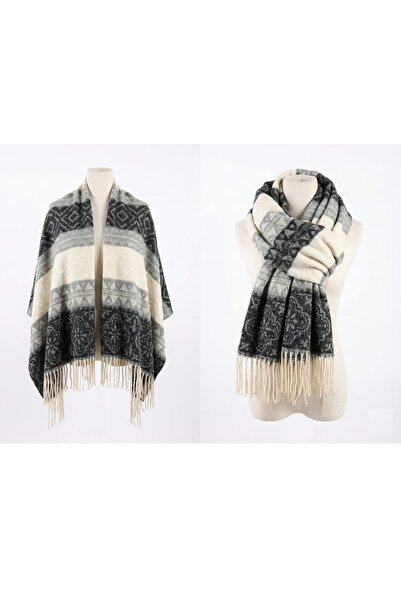 PA Luxurious women's winter shawl - a scarf with a soft cashmere feel - a sca...