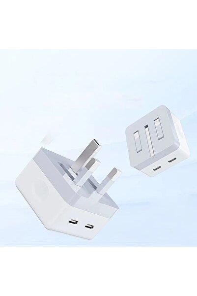 Generic USB C Plug, 35W Dual USB C Fast Charger Plug Power Adapter