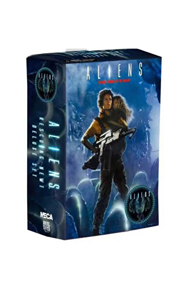 BANDAI مع صندوق NECA ALIEN 2 LT شخصية إلين ريبلي نيوت جيجر زينومورف فيس هوجر ...