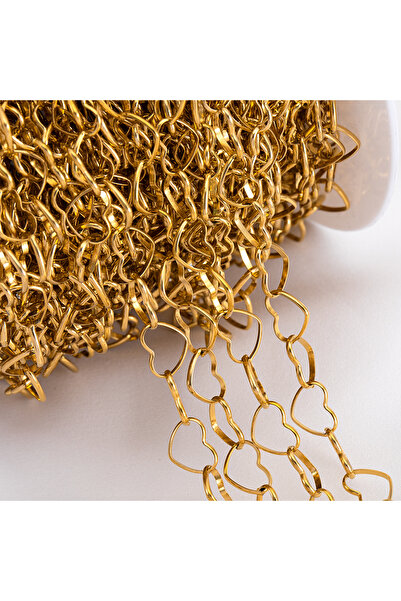 Choice 1meter GD-10x8mm 1Meter Stainless Steel Geometry Hollow Round Heart Ch...