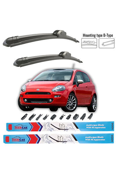 TEAMCAR Stergatoare Fiat Punto Evo (199) 2009-2012