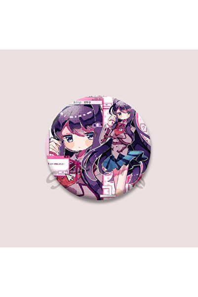 Choice دبابيس أزرار لعبة دوكي دوكي ليتيرتشر كلوب، مقاس 32 مم، نمط 07، بروش دا...