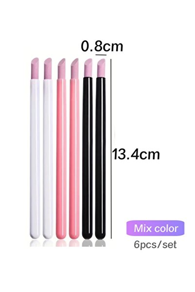 Choice Mix Color 6pcs 6Pcs/set Nails Art Quartz Grinding Pen Nail Cuticle Fil...