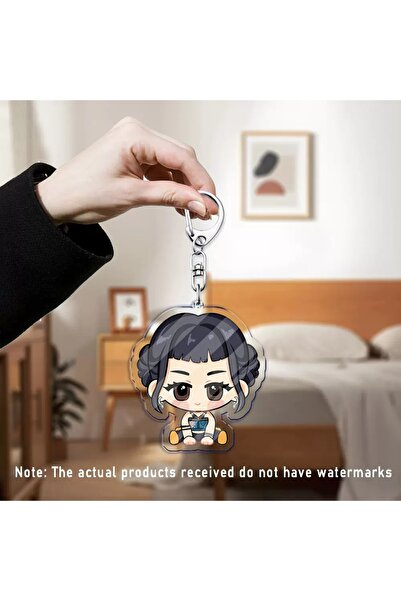 Choice 3 New kpop Hunters Christmas small gift Keychain pendant cartoon acryl...