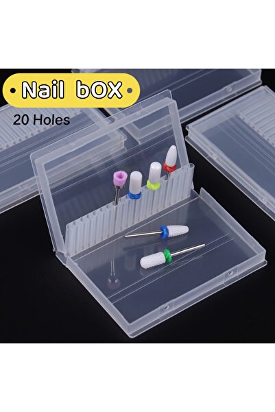 Choice 03 20 Holes 1Pcs 10/12/20/30 Holes Nail Box Nail Drill Bit Display Too...