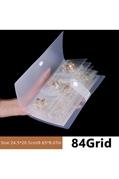 Choice 84 grids 1pc Plastic Transparent Dustproof 84/160 Grids Anti-oxidation...