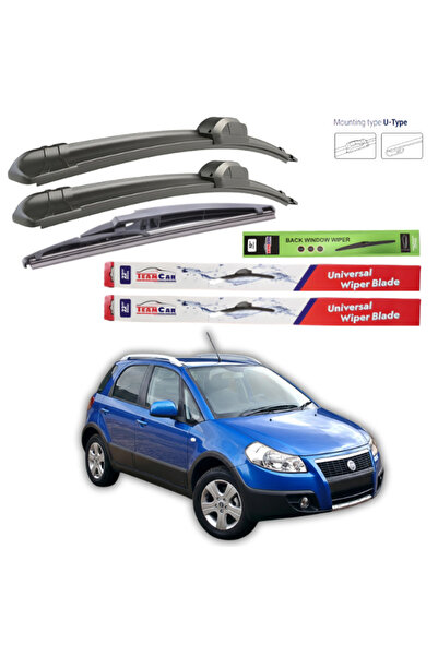 TEAMCAR Wipers Fiat Sedici 2006-2014 – Complete Set