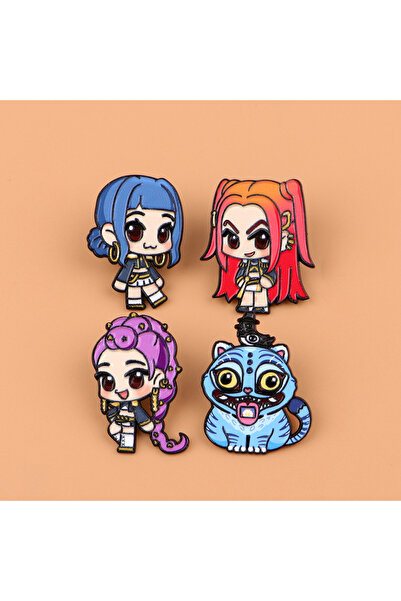 Choice 23 دبوسًا أنيقًا من المينا بتصميم صيادة، بروشات أنمي خيالية للنساء، دب...