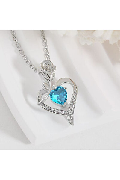 Choice YD1185-4 Elegant Style Heart shaped Pendant Necklace Hollow Design Mot...