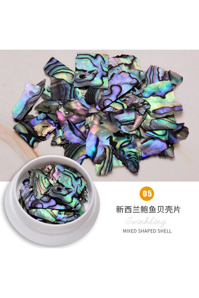 Choice Style5 Women Nail Art Ultra Thin Accessories Shell Slice New Zealand B...