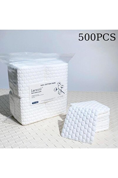 Choice 500PCS ●200/500Pcs White Nail Cotton Pad For Nail Wipe Lint-Free Nail ...