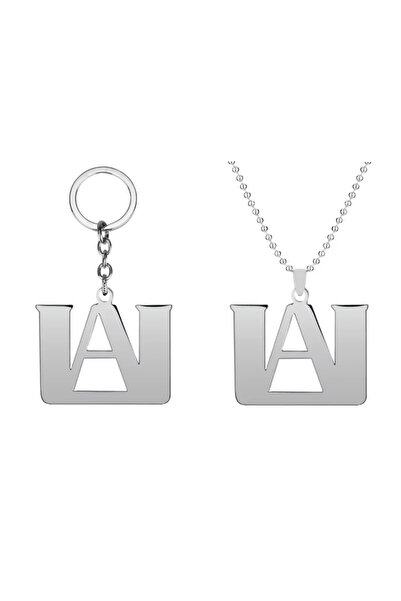 Miniso طقم قلادة من الفولاذ المقاوم للصدأ N127-K442، قلادة سلسلة مفاتيح أنمي،...