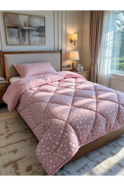 VENTİ VENTİSCA Daylight Welsoft Pamuklu Çift Taraflı Desenli Tek Kişilik Yorg...