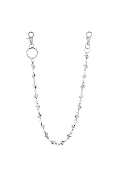 Choice Silver Men's Rock Fashion Metal Investment Pants Chain Body Chain Acce...