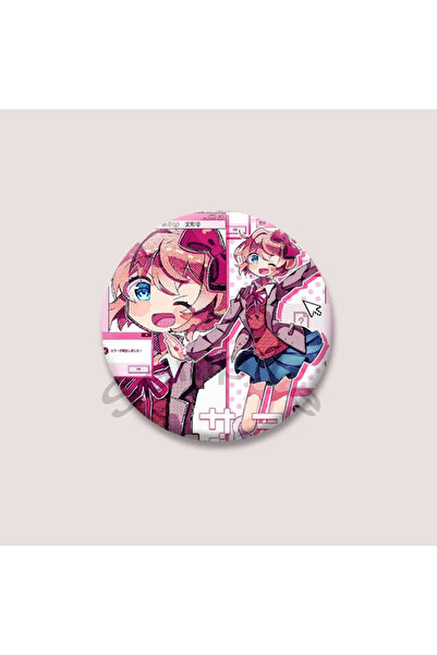 Choice دبابيس أزرار لعبة دوكي دوكي ليتيرتشر كلوب، مقاس 32 مم، نمط 09، بروش دا...